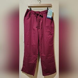 Pants life treads color wine Women's elastic back Pants  Size L